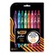BIC Medium 0.7 mm Gel-ocity Quick Dry Retractable Gel Pen - Randomly Assorted Ink and Barrel Colors (8/Pack)